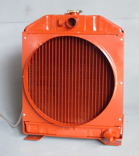 KADA IMT-IMR IMR 60 Komple Kırmızı Davlumbazlı Radyatör Ünitesi Soğutma Sistemi - Orijinal OEM 802630 - Parça Kodu KT40070